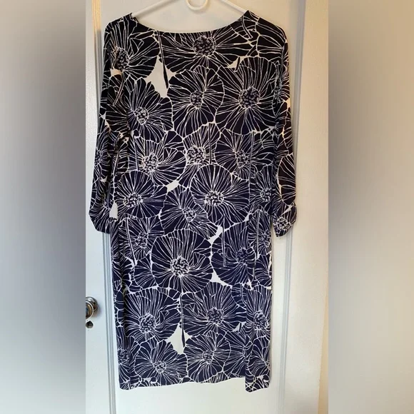 Banana Republic Poppy Floral Shift Dress - Medium - Picture 2 of 6